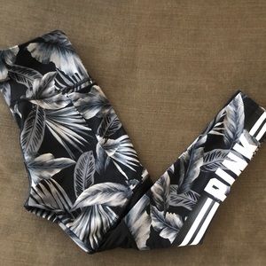 Victoria Secret Pink Ultimate Leggings Tropical